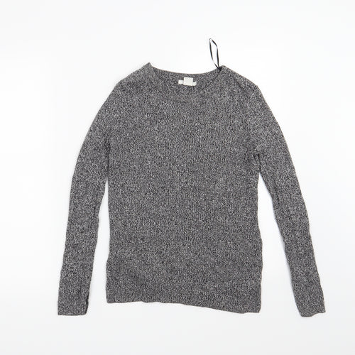 H&M Womens Grey   Pullover Jumper Size S