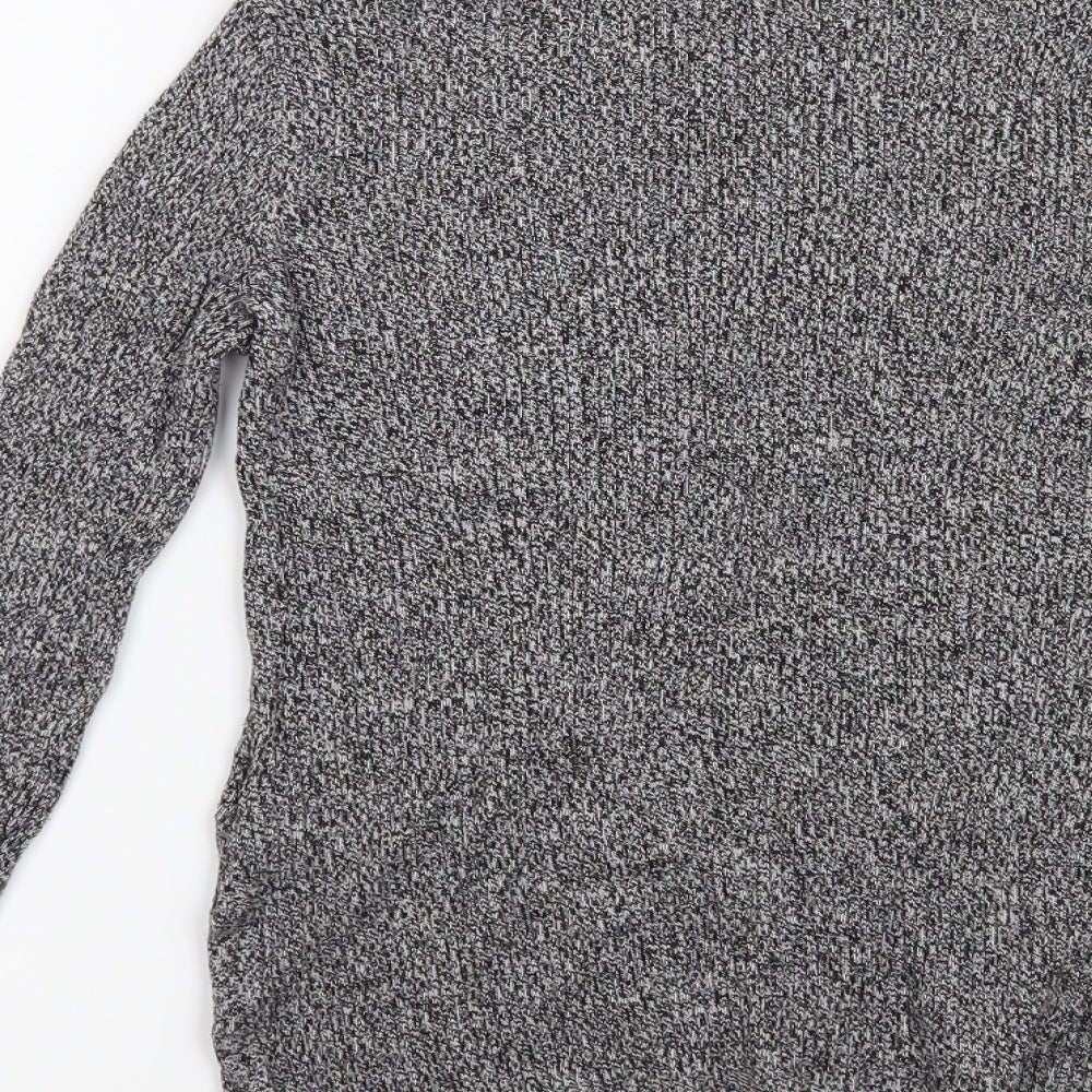 H&M Womens Grey   Pullover Jumper Size S