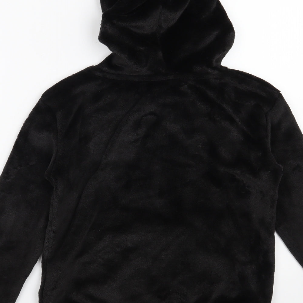 H&M Girls Black   Pullover Hoodie Size 11-12 Years  - Magical