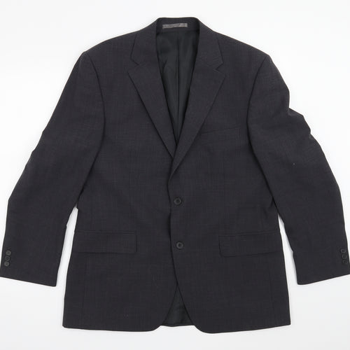Preworn Mens Grey   Jacket Suit Jacket Size 42