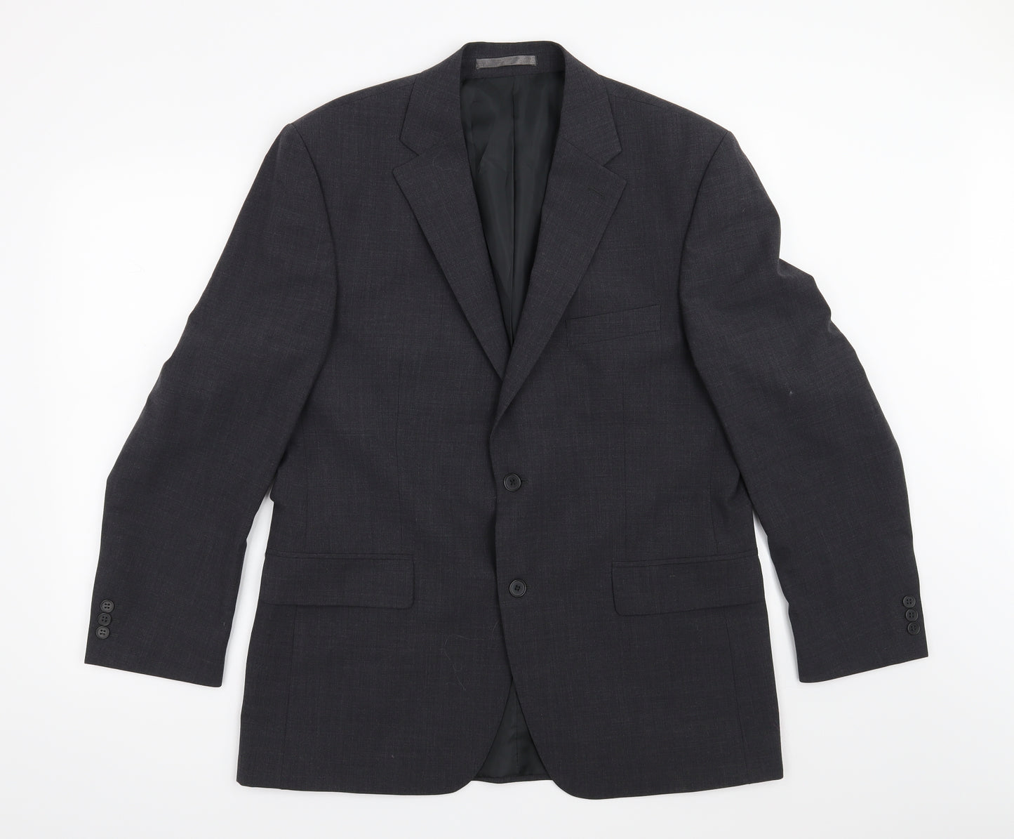 Preworn Mens Grey   Jacket Suit Jacket Size 42