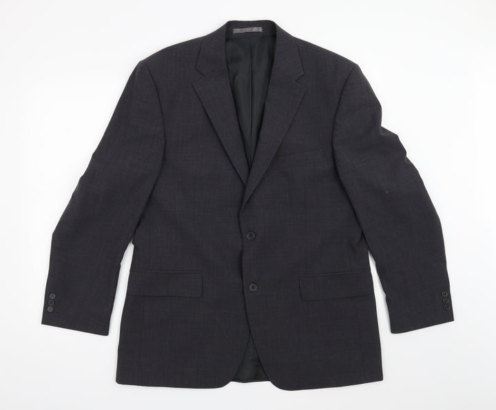 Preworn Mens Grey   Jacket Suit Jacket Size 42