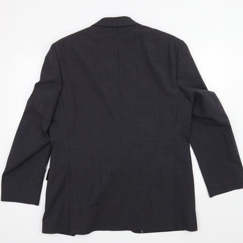 Preworn Mens Grey   Jacket Suit Jacket Size 42