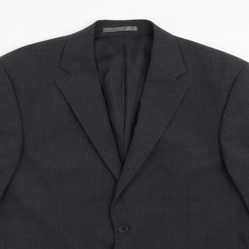 Preworn Mens Grey   Jacket Suit Jacket Size 42