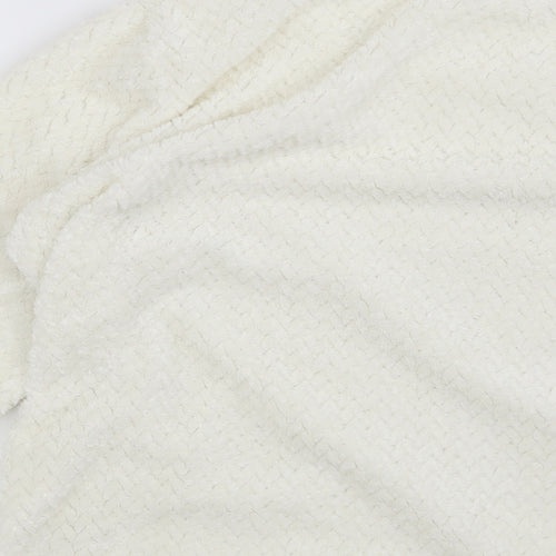 George Womens White Solid  Top Pyjama Top Size 16