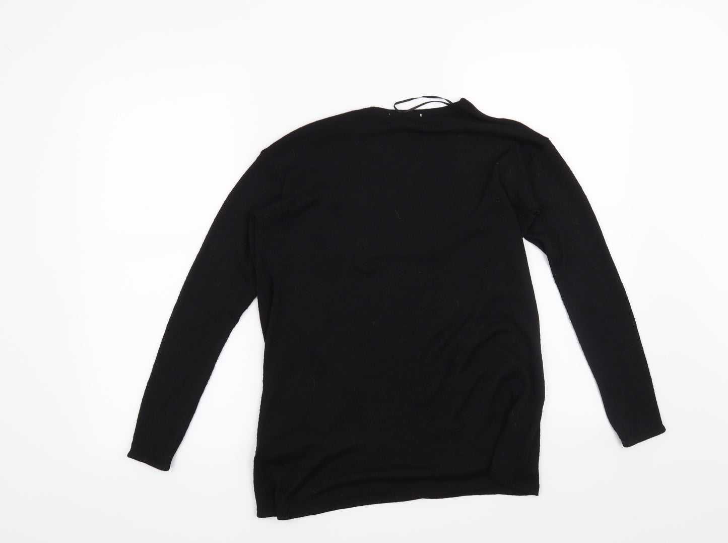 H&M Girls Black   Cardigan Jumper Size 11-12 Years