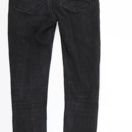 Preworn Womens Black   Skinny Jeans Size 28 L26 in