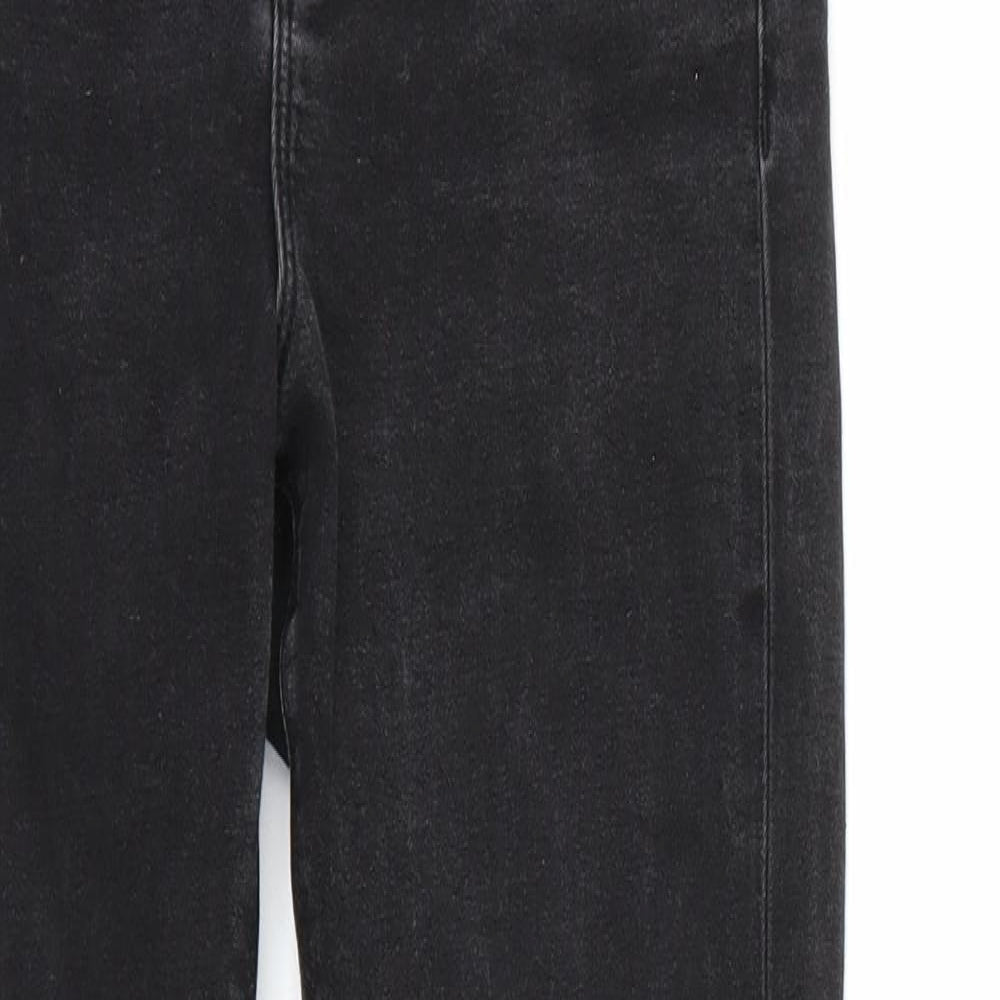 Preworn Womens Black   Skinny Jeans Size 28 L26 in