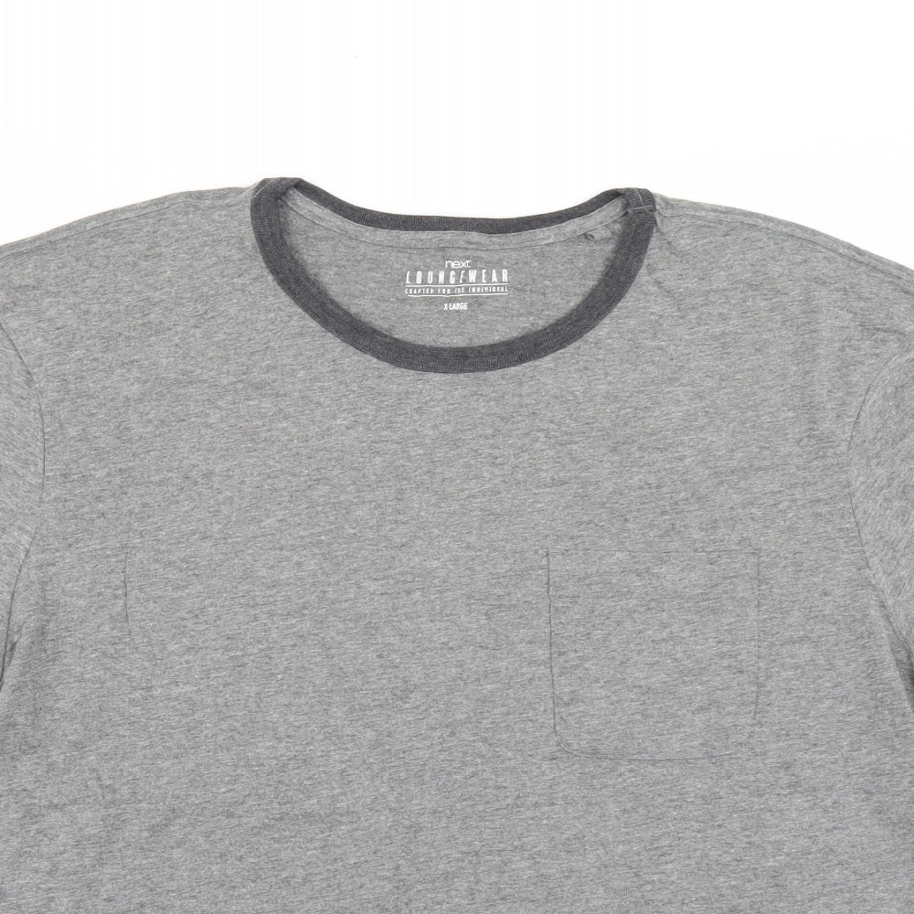 NEXT Mens Grey    T-Shirt Size XL