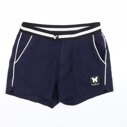 Good For Nothing Womens Blue   Sweat Shorts Size S