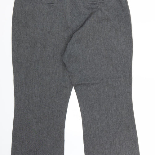 Debemhams Womens Grey   Trousers  Size 16 L29 in
