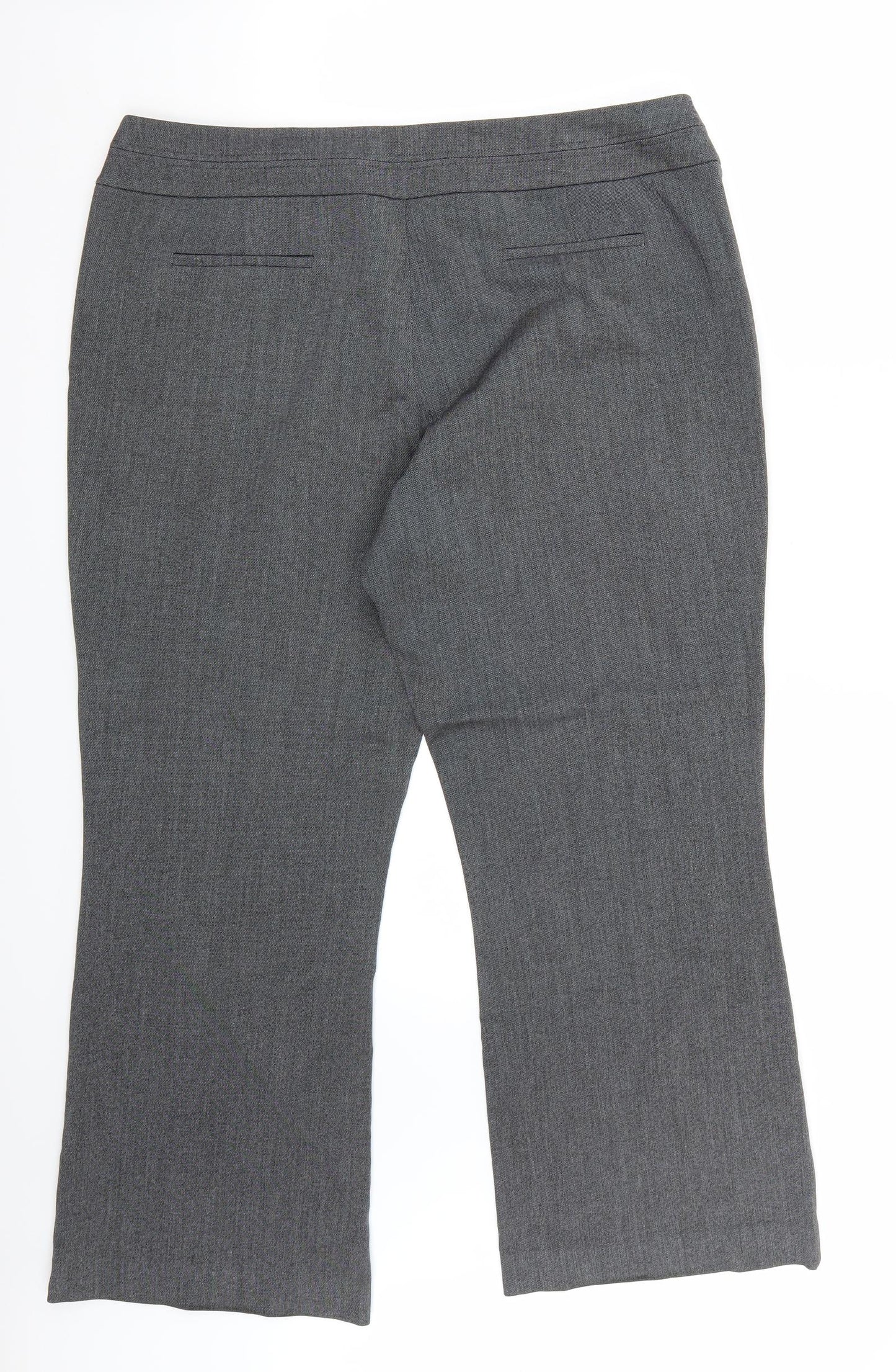 Debemhams Womens Grey   Trousers  Size 16 L29 in