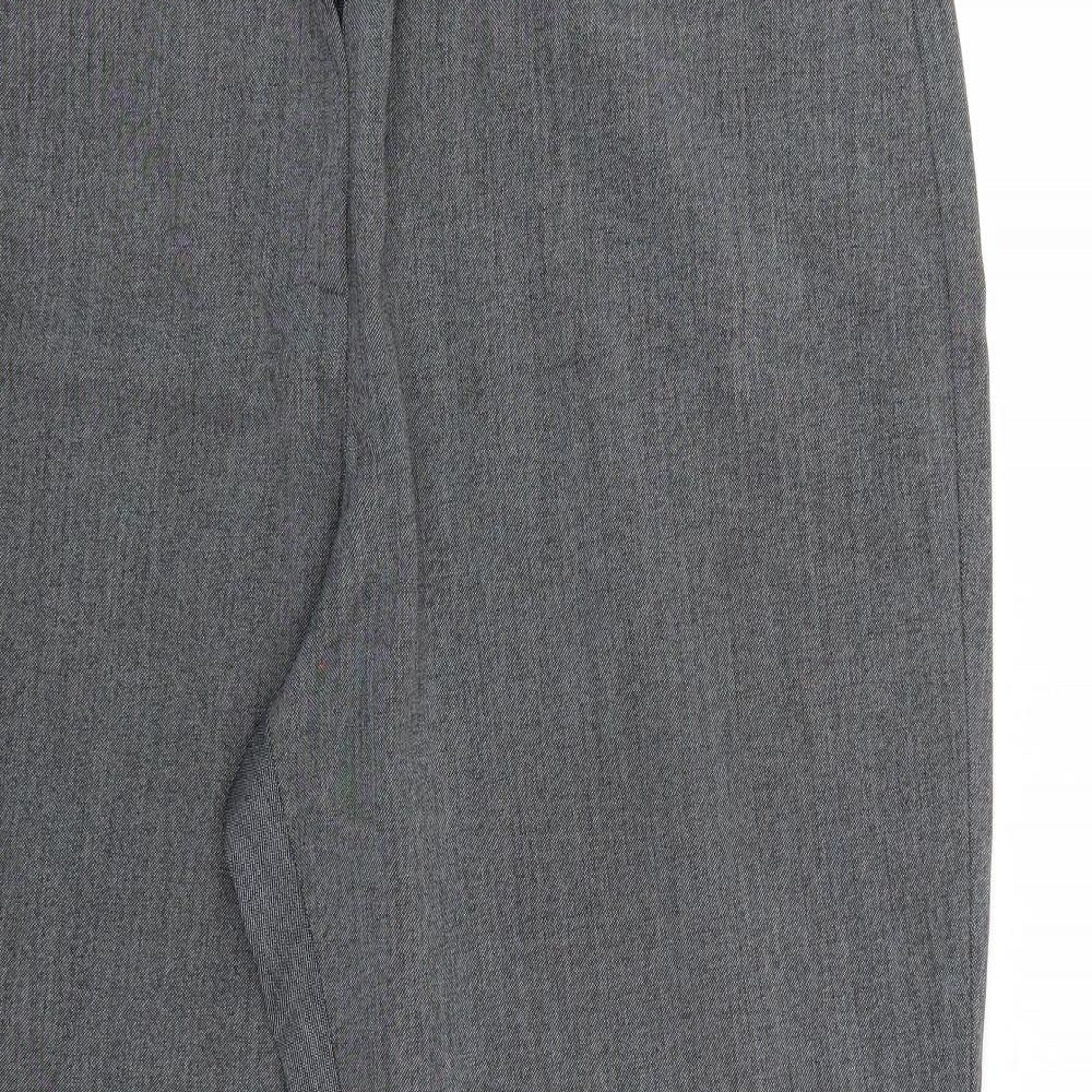 Debemhams Womens Grey   Trousers  Size 16 L29 in