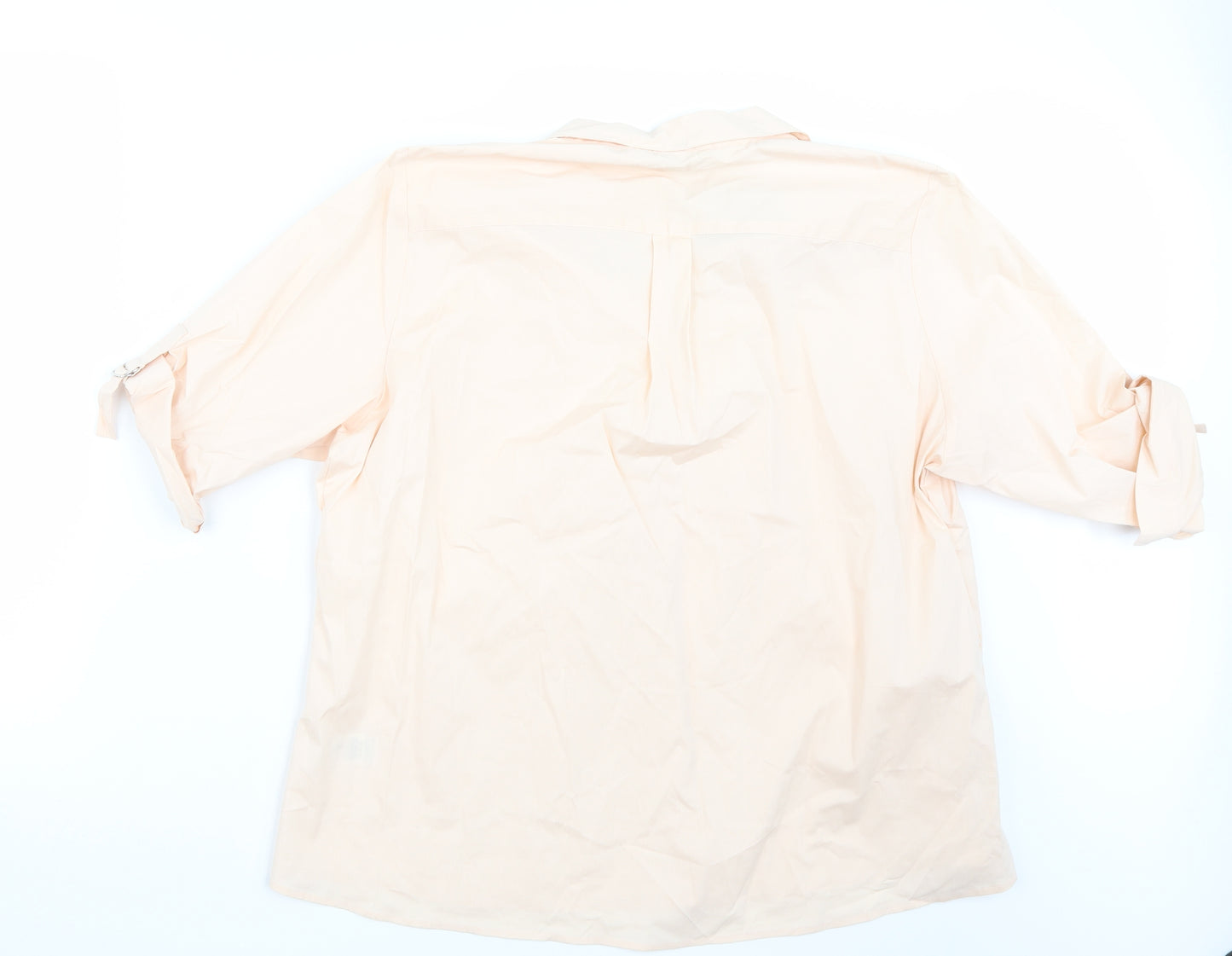 Marks and Spencer Womens Beige   Basic Blouse Size 20