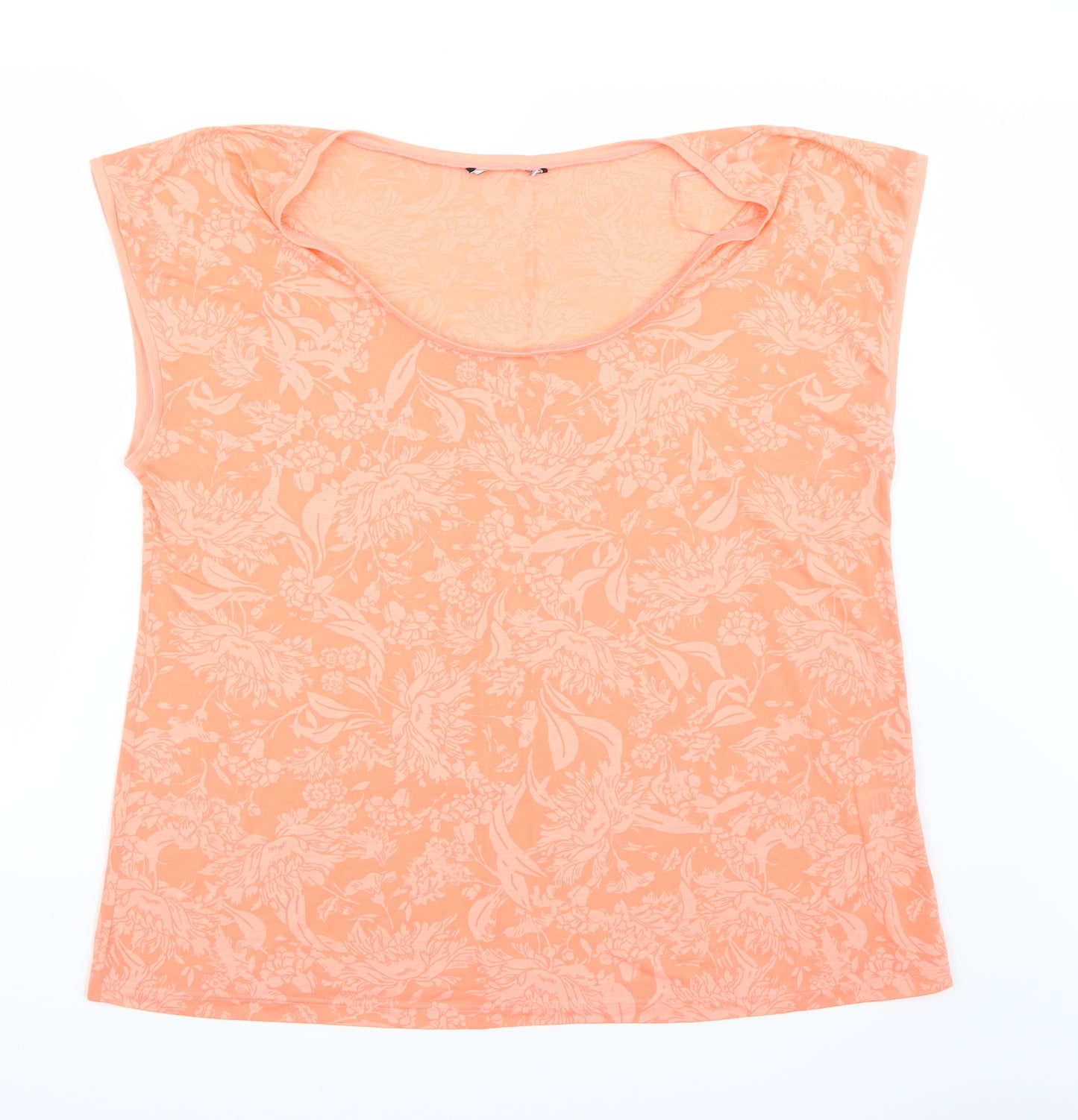 Dorothy Perkins Womens Orange   Basic T-Shirt Size 22