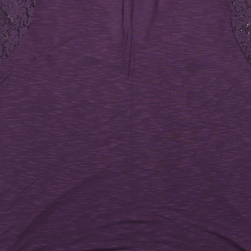Dorothy Perkins Womens Purple   Basic T-Shirt Size 20
