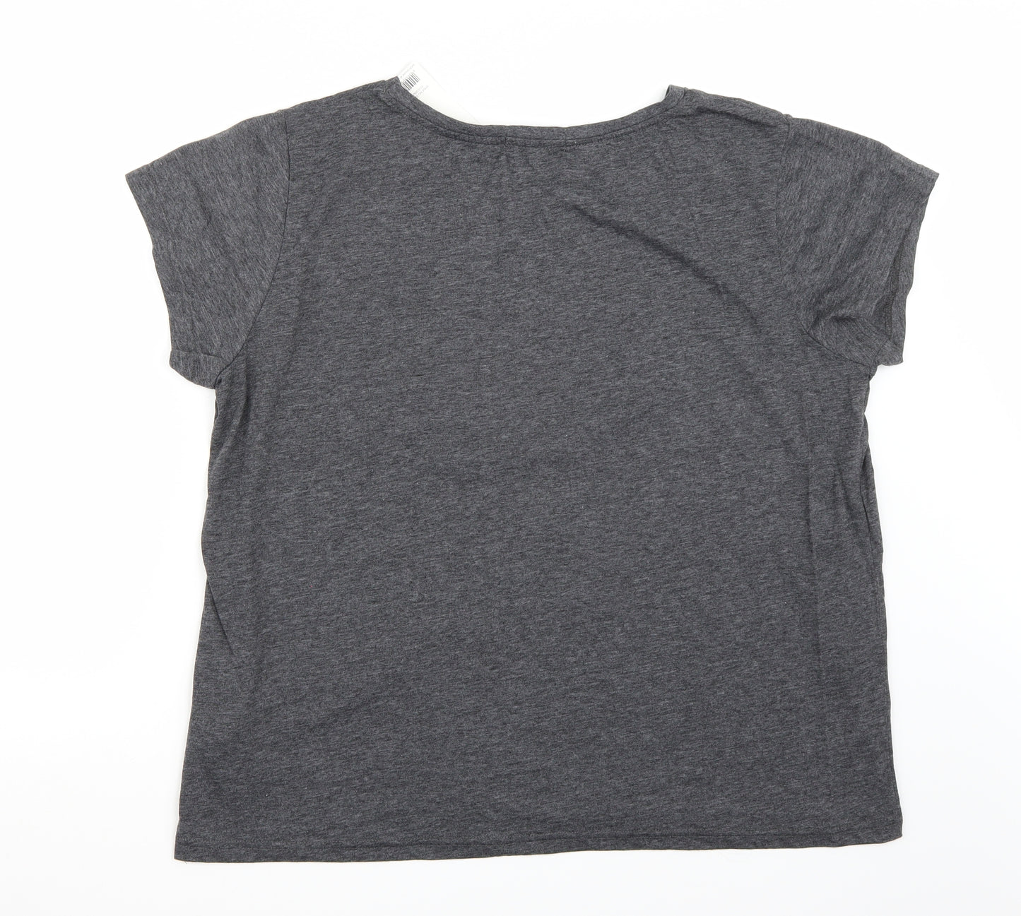 George Womens Grey   Basic T-Shirt Size 22