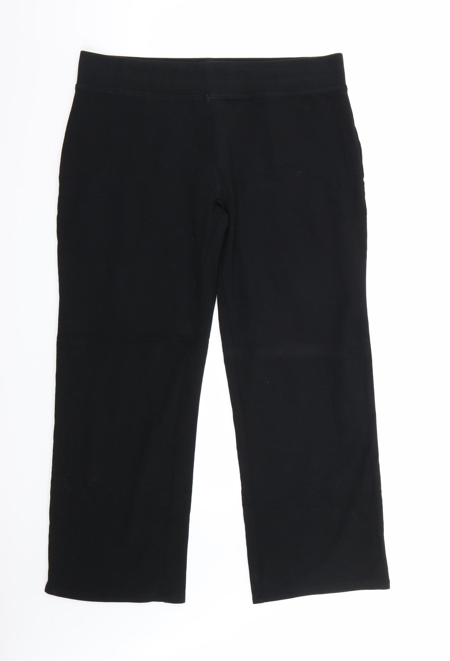 Marks and Spencer Womens Black   Trousers  Size 18 L27 in