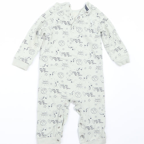 Fearne Baby Grey   Babygrow One-Piece Size 9-12 Months