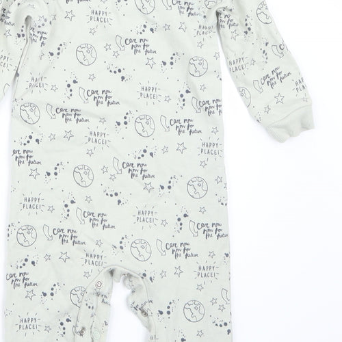 Fearne Baby Grey   Babygrow One-Piece Size 9-12 Months