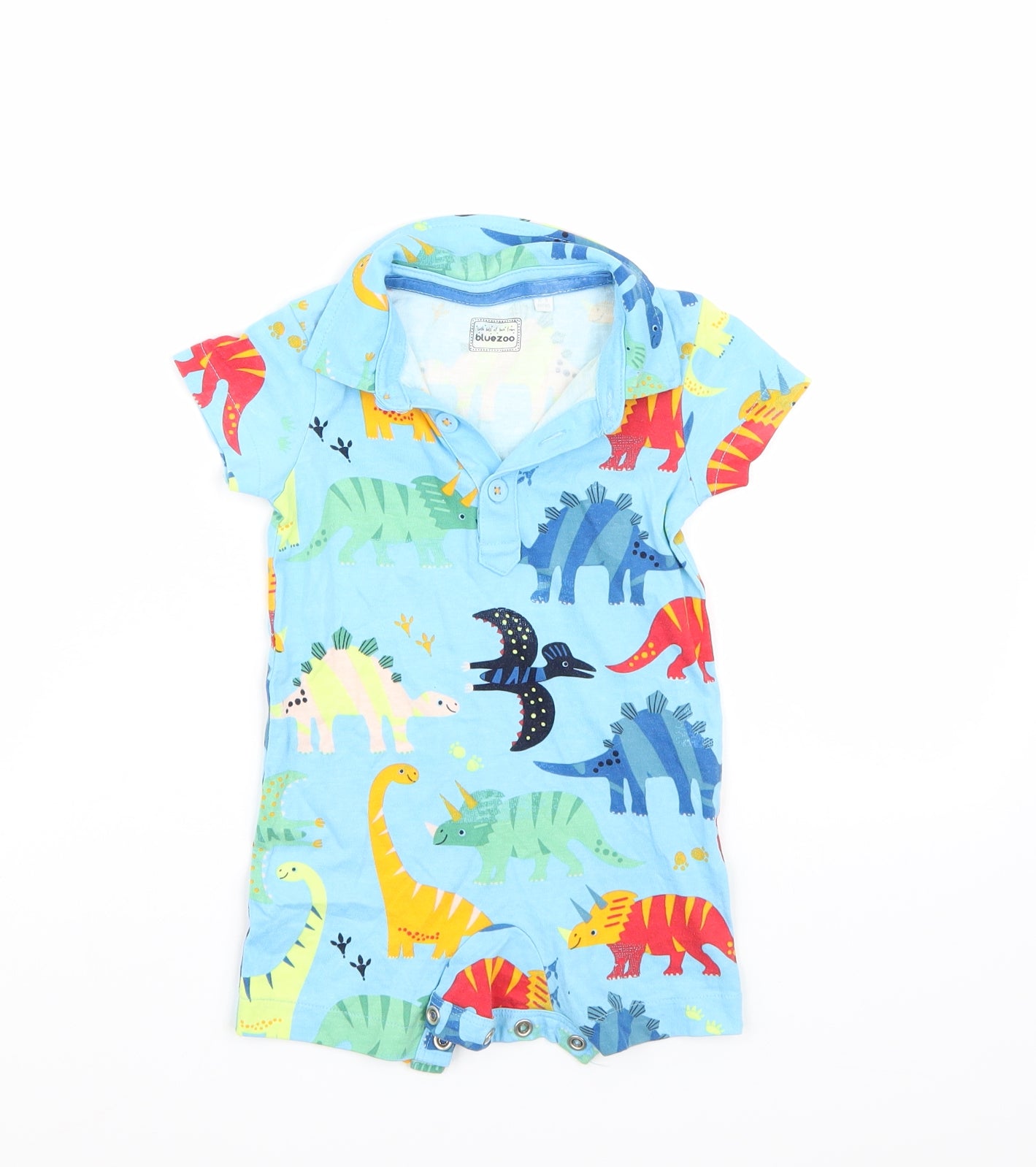 F&F Baby Blue   Babygrow One-Piece Size 6-9 Months