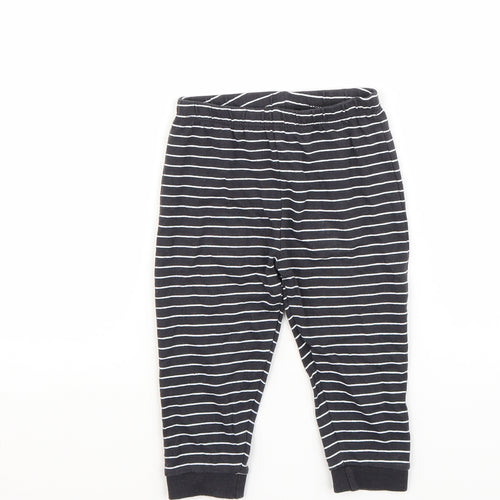 George Baby Blue Striped  Capri Trousers Size 12-18 Months