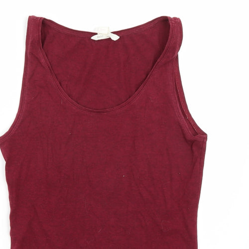 H&M Womens Purple   Basic T-Shirt Size S