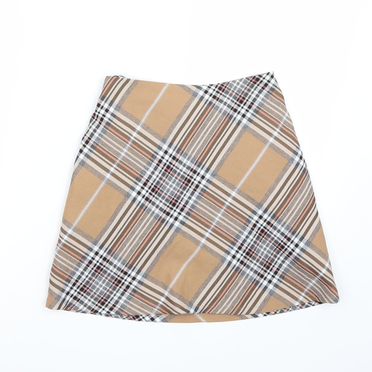 Primark Womens Brown   A-Line Skirt Size 6