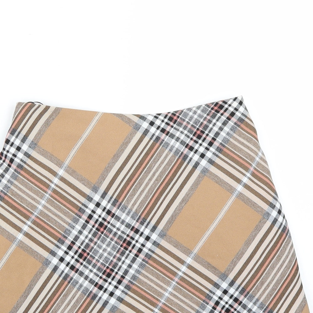 Primark Womens Brown   A-Line Skirt Size 6
