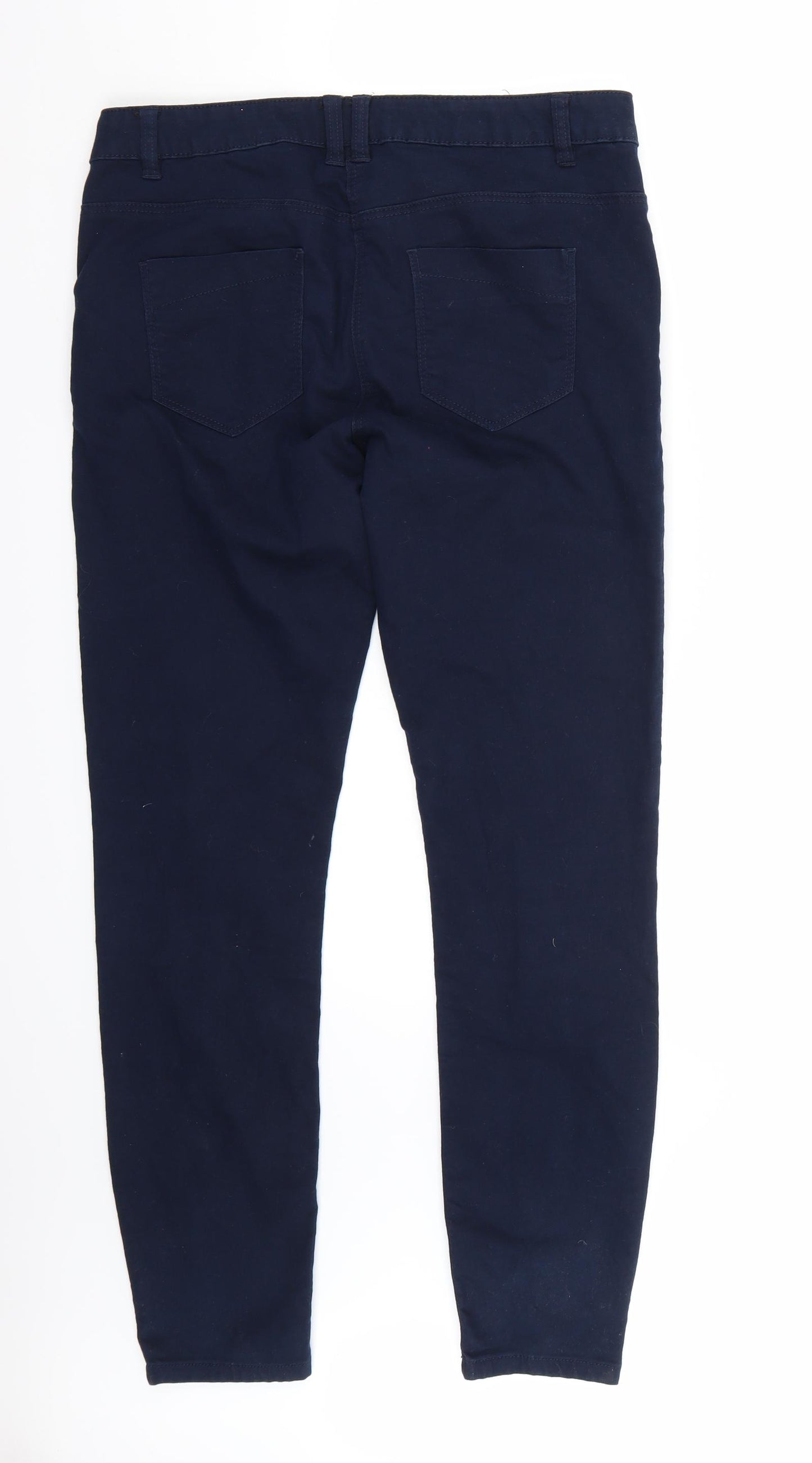 George Womens Blue   Straight Jeans Size 14 L29 in