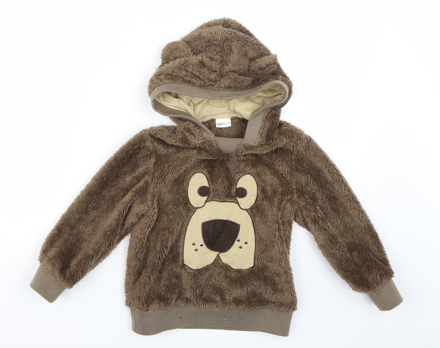 Ladybird Boys Brown   Pullover Jumper Size 4-5 Years