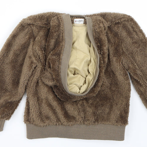 Ladybird Boys Brown   Pullover Jumper Size 4-5 Years