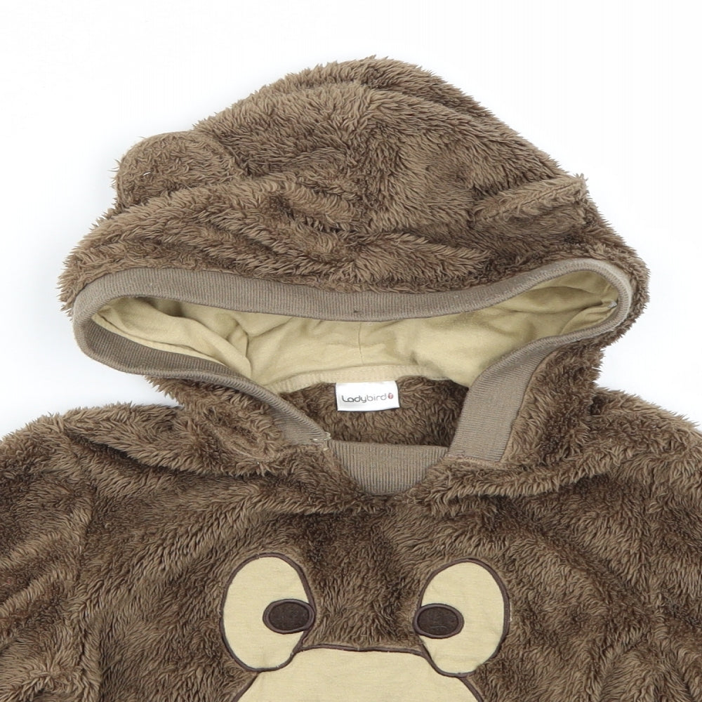 Ladybird Boys Brown   Pullover Jumper Size 4-5 Years