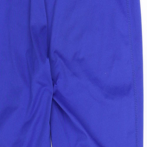 Papaya Womens Blue   Compression Leggings Size M L21 in - Cropped