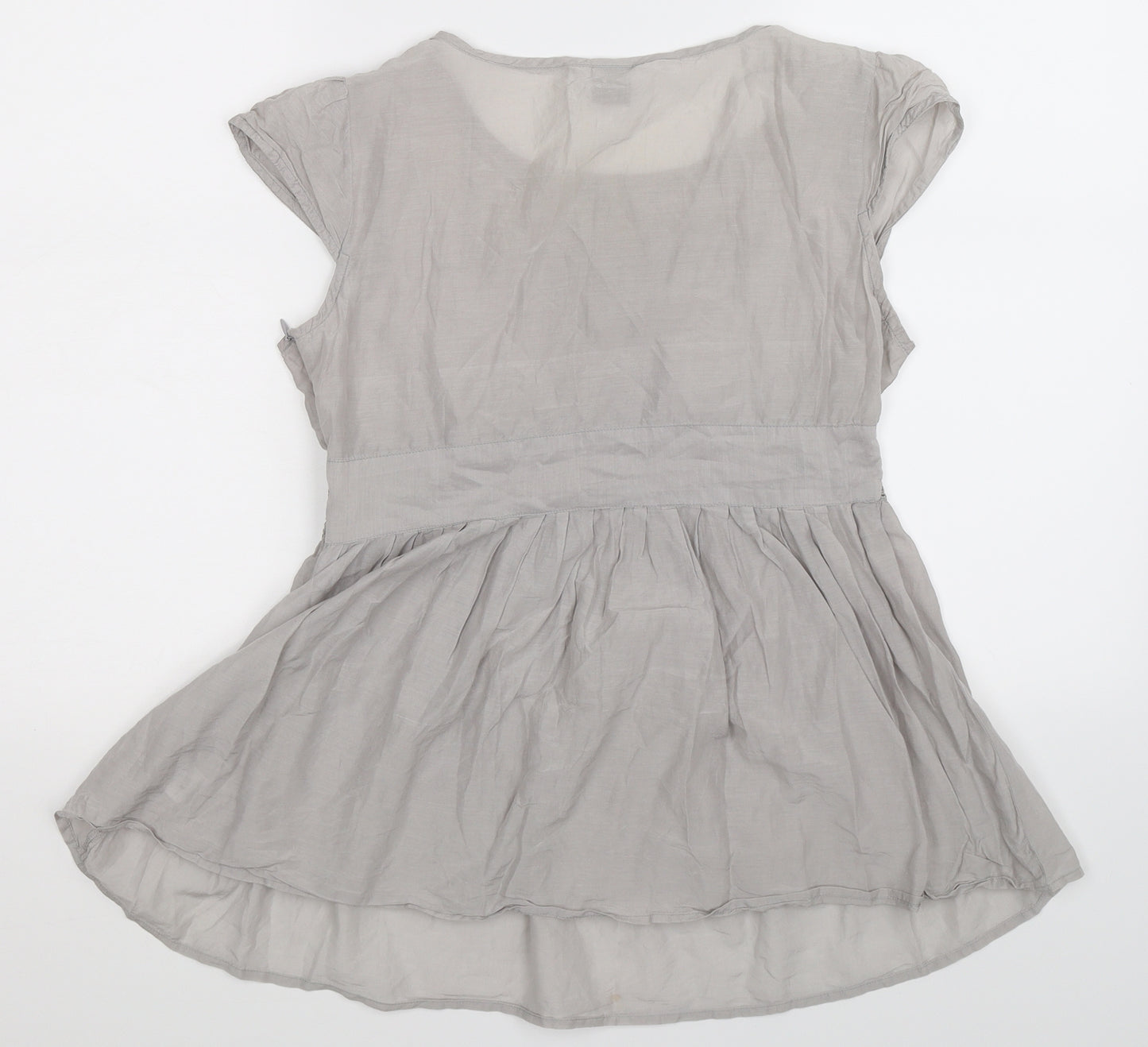 TU Womens Grey   Camisole Blouse Size 12
