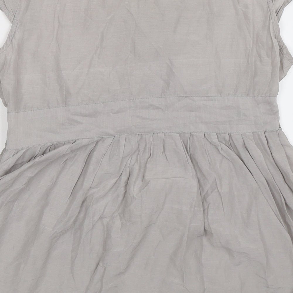 TU Womens Grey   Camisole Blouse Size 12