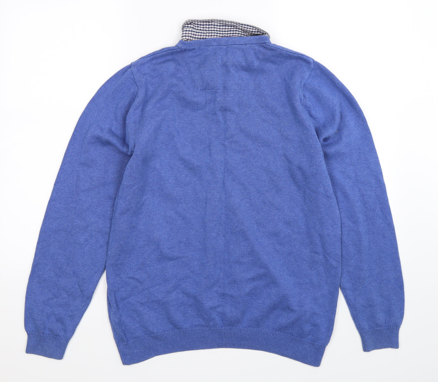 Marks and Spencer Mens Blue  Knit Pullover Jumper Size M
