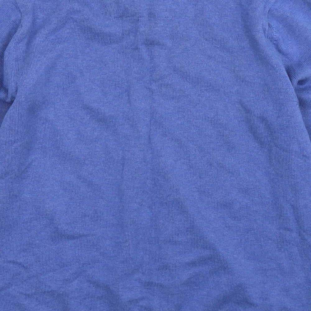 Marks and Spencer Mens Blue  Knit Pullover Jumper Size M