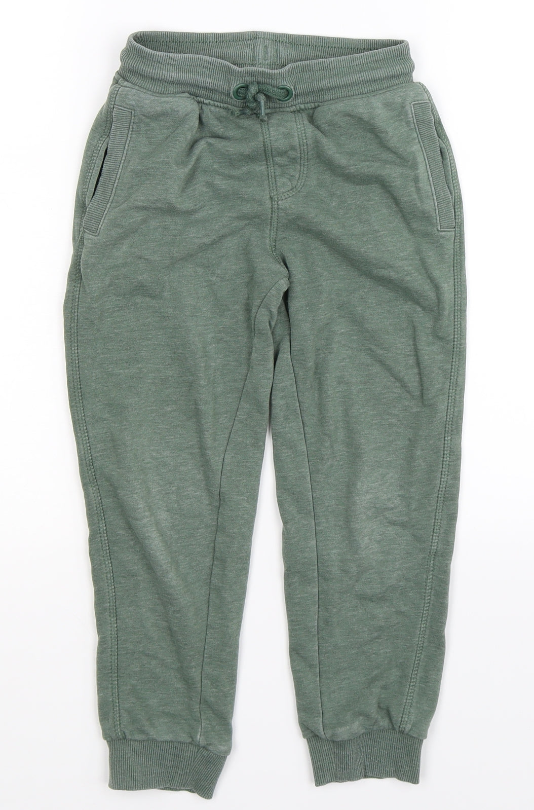 Nutmeg Boys Green   Jogger Trousers Size 5-6 Years