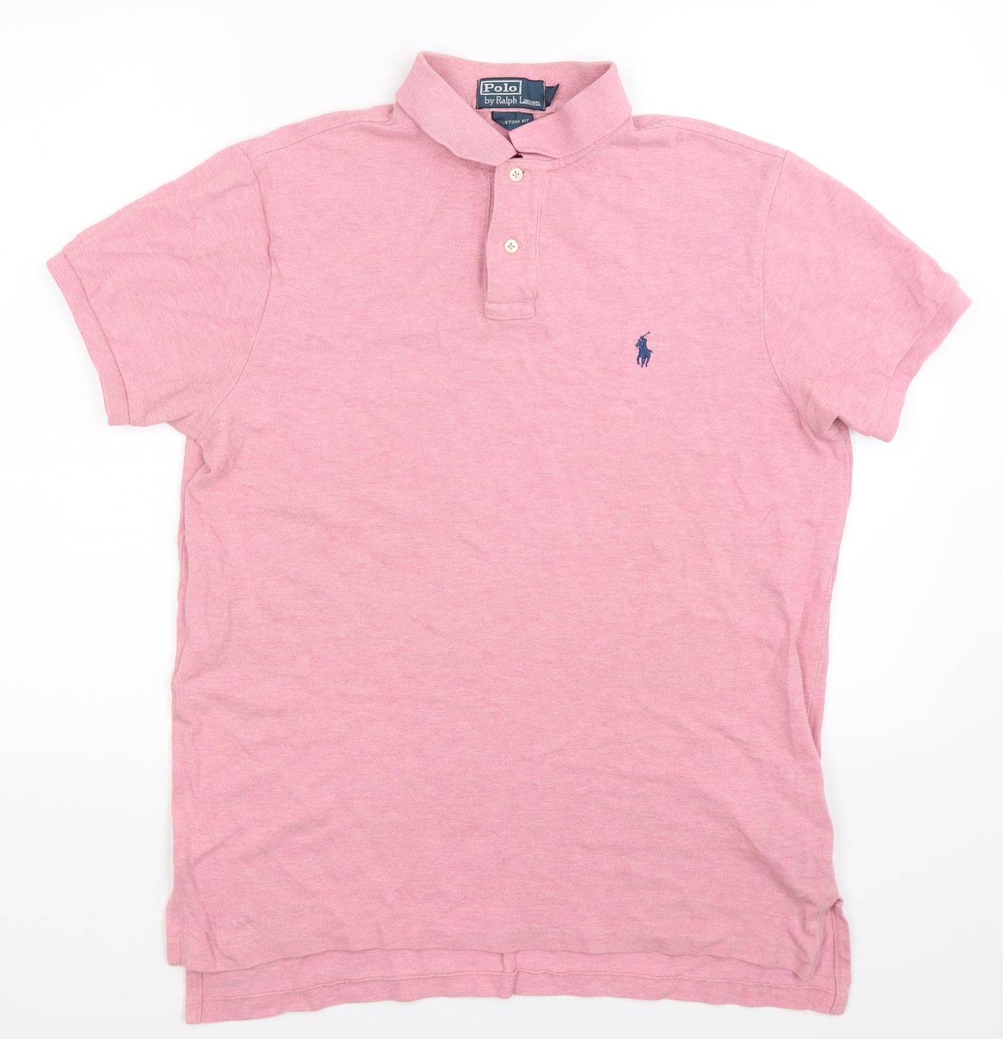 Polo Ralph Lauren Mens Pink    Polo Size L