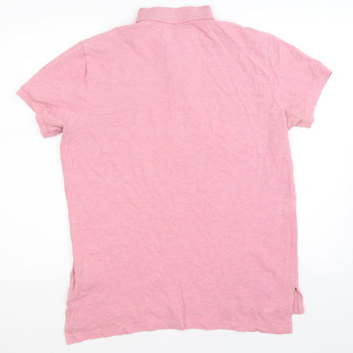 Polo Ralph Lauren Mens Pink    Polo Size L