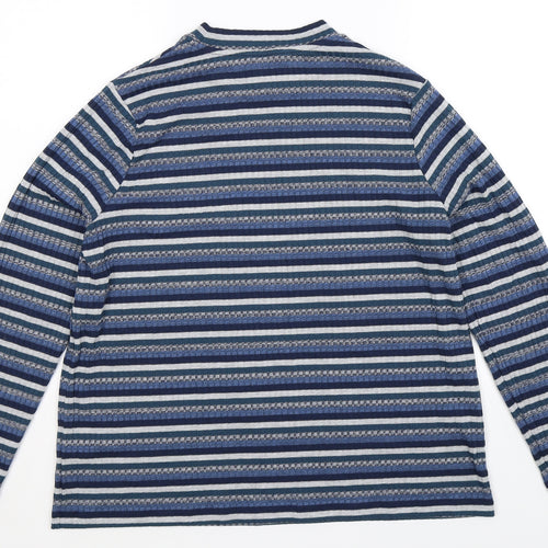 TU Womens Multicoloured Striped Knit Pullover Jumper Size 20
