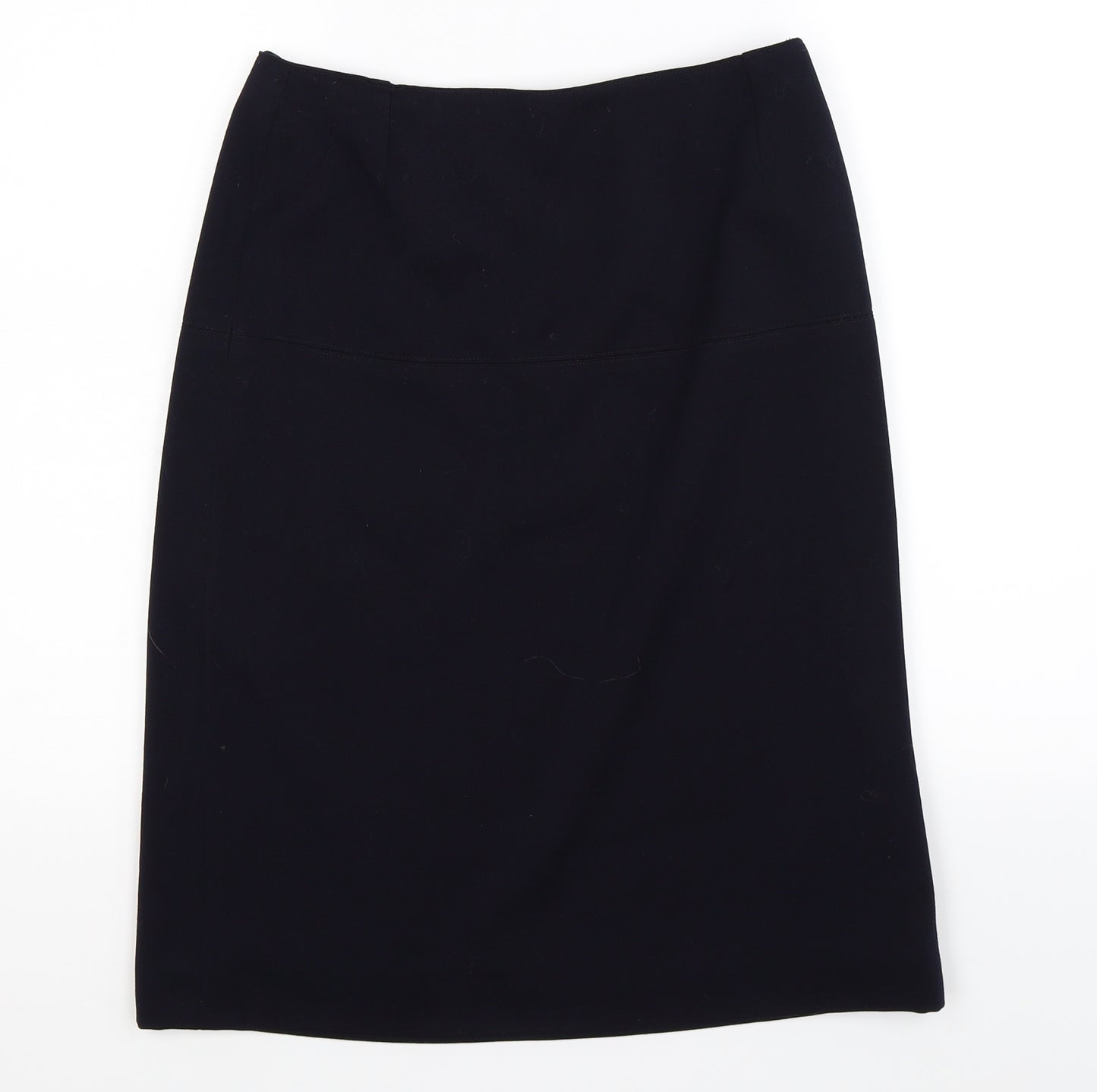 Preworn Womens Blue   Straight & Pencil Skirt Size 28 in