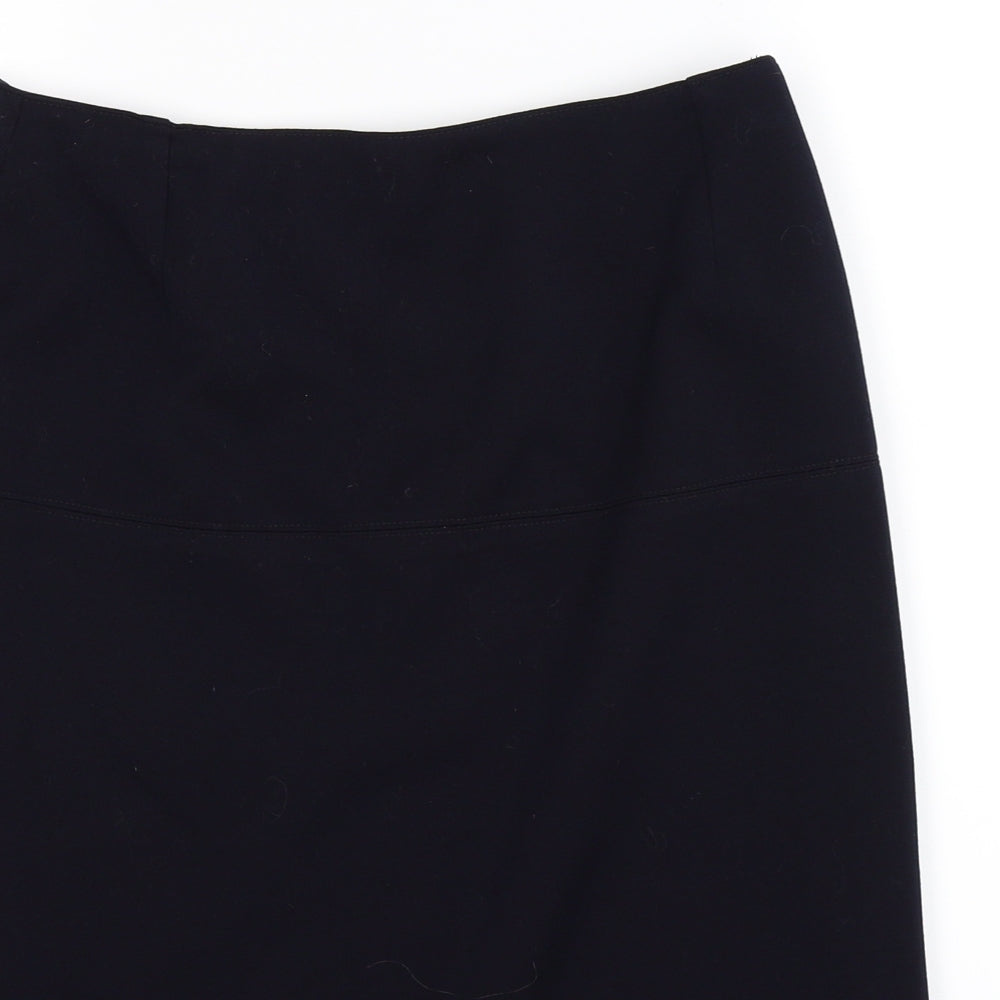 Preworn Womens Blue   Straight & Pencil Skirt Size 28 in