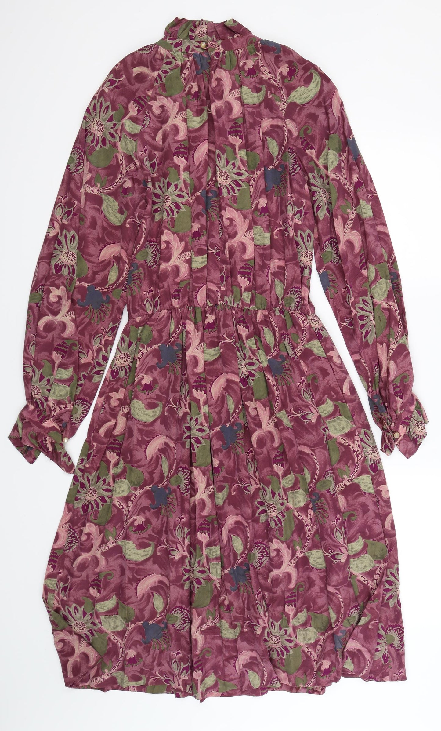 Robert Pinault  Womens Multicoloured Floral  Fit & Flare  Size 20