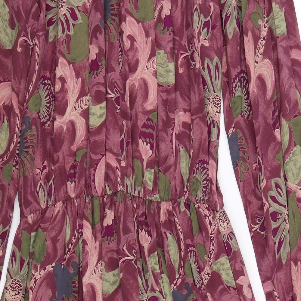 Robert Pinault  Womens Multicoloured Floral  Fit & Flare  Size 20