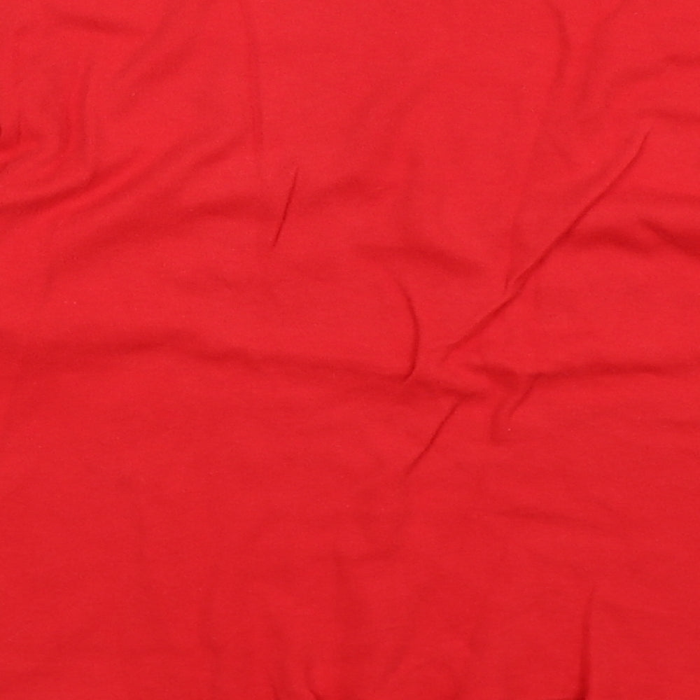 Preworn Womens Red   Basic T-Shirt Size M
