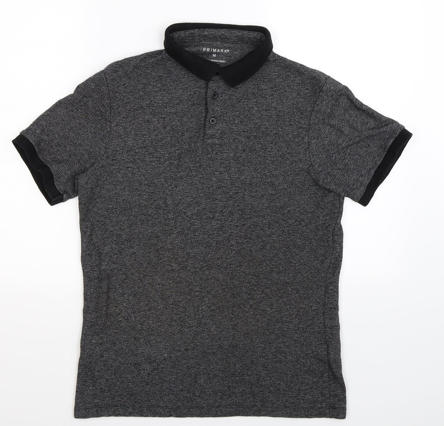 Primark Mens Grey    Polo Size M