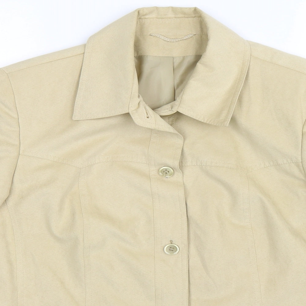 Rowlands Womens Beige   Jacket  Size 16