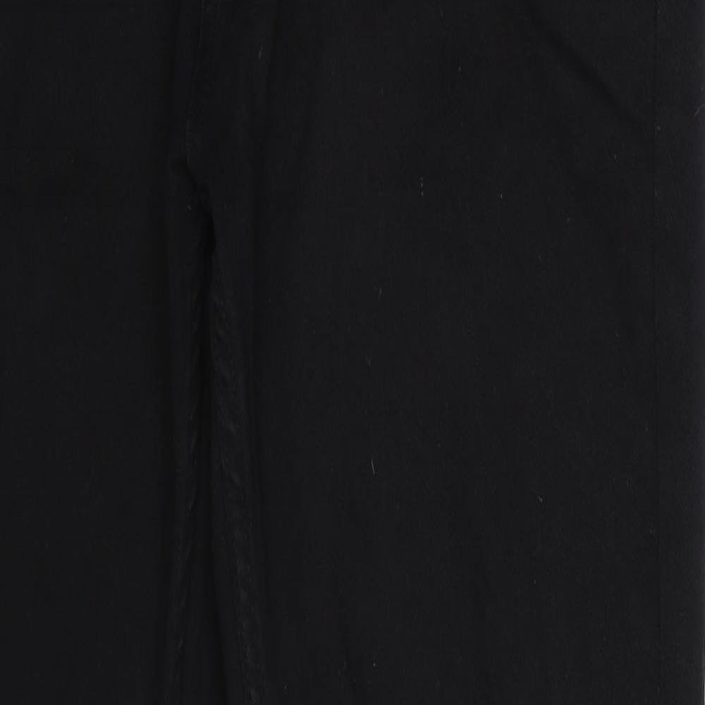 George Mens Black  Denim Straight Jeans Size 34 L31 in
